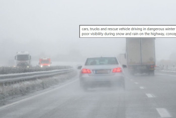 Фотография к новости: Казахстанских водителей предупредили о гололеде на трассах