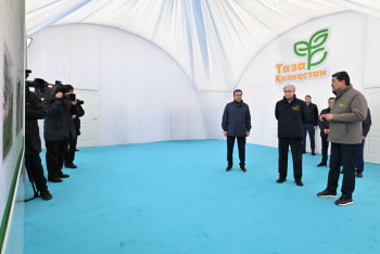 Фотография к новости: Президент поручил ускорить строительство завода по переработке твердых бытовых отходов