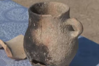 Фотография к новости: В Жамбылской области археологи нашли крепость и артефакты эпохи кангюев