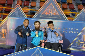 Фотография к новости: Казахстанец завоевал золотую медаль по пара пауэрлифтингу