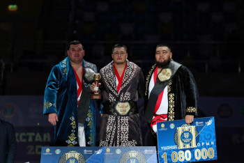 Фотография к новости: Марат Байкамуров стал победителем турнира "Қазақстан Барысы – 2025"