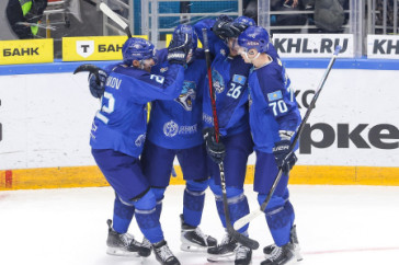 Фотография к новости: "Барыс" уступил "Ак Барсу" в серии буллитов