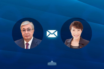 Фотография к новости: Президент Казахстана направил поздравление новому премьеру Японии