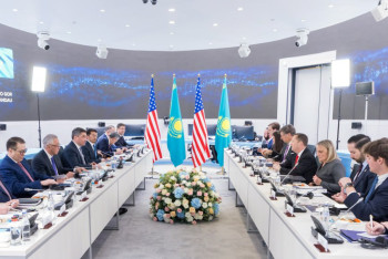 Фотография к новости: Олжас Бектенов: Казахстан открыт для американского бизнеса и новых проектов