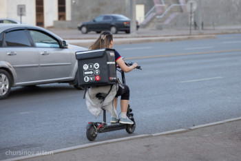 Фотография к новости: Мототранспорт набирает популярность в Казахстане