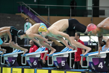 Фотография к новости: Казахстанские пловцы вышли в полуфиналы Игр исламской солидарности в Эр-Рияде