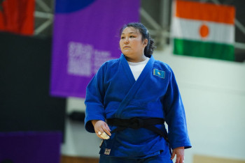 Фотография к новости: Казахстанские дзюдоисты поборются за бронзу на Играх исламской солидарности