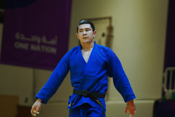 Фотография к новости: Мади Амангельды о серебре в Эр-Рияде: Хотел оправдать доверие и честь страны