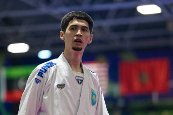 Фотография к новости: Каратист Жоламан Биғабыл завоевал бронзу на Играх исламской солидарности