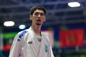 Фотография к новости: Каратист Жоламан Биғабыл завоевал бронзу на Играх исламской солидарности