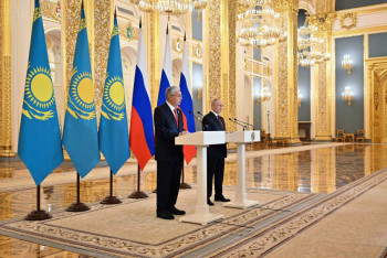 Фотография к новости: Политолог объяснил, что значит договор о союзничестве между Казахстаном и Россией