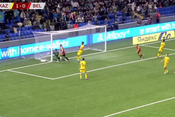 Фотография к новости: Разгромная ничья: Казахстан и Бельгия сыграли 1:1 в квалификации ЧМ-2026