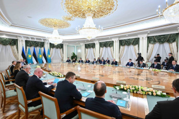 Фотография к новости: Токаев высоко оценил роль Эстонии в ЕС