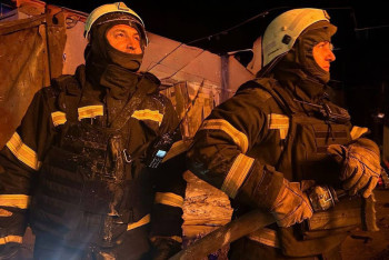 Фотография к новости: Турецкий танкер загорелся после удара РФ по украинскому порту