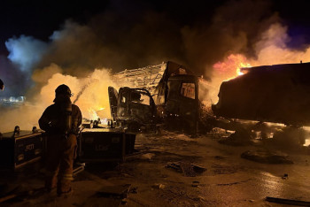 Фотография к новости: Автоцистерна и 12 машин устроили смертельное ДТП в Южной Корее