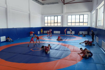 Фотография к новости: В Щучинске открылся новый многофункциональный Дворец спорта