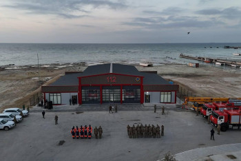 Фотография к новости: В Мангистау открыли три пожарных центра, которые будут обслуживать более 80 тысяч человек