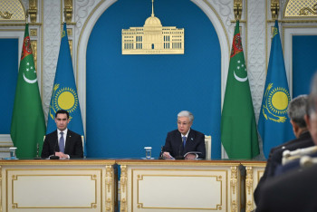 Фотография к новости: Казахстан и Туркменистан укрепляют стратегическое партнёрство