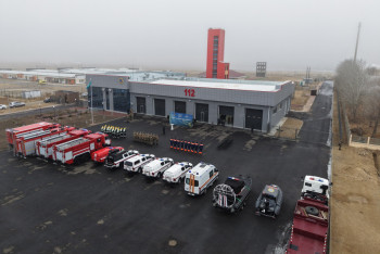 Фотография к новости: В Жезказгане впервые за 50 лет открыли новую современную пожарную часть