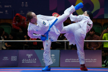 Фотография к новости: Казахстанская каратистка Софья Берульцева вышла в финал чемпионата мира в Каире