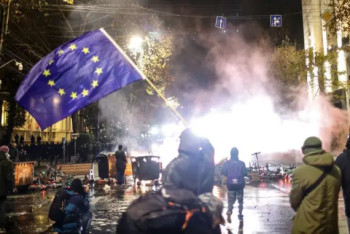 Фотография к новости: Грузия опровергла применение химоружия на разгонах протестов