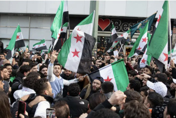 Фотография к новости: Сирийцы в Германии устроили гуляния к годовщине свержения Асада