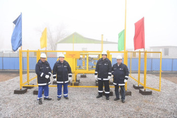 Фотография к новости: Два села подключили к газу в Кызылординской области