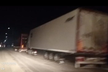 Фотография к новости: Буран создает угрозу автомобилистам:  несколько трасс закрыли в области Абай