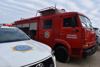 Фотография к новости: Новый пункт пожаротушения в СКО будет обслуживать сразу пять сёл