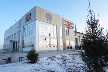 Фотография к новости: В Петропавловске открыли первую за 50 лет специализированную пожарную часть