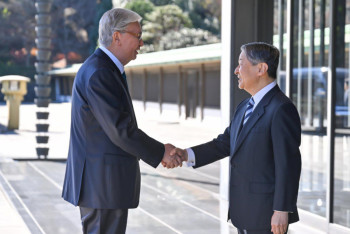 Фотография к новости: Касым-Жомарт Токаев прибыл в Императорский дворец