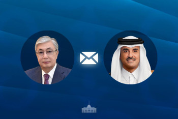 Фотография к новости: Президент Казахстана направил поздравительную телеграмму Эмиру Катара