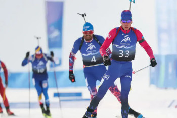 Фотография к новости: Казахстанские биатлонисты выступят в масс-стартах в Ленцерхайде