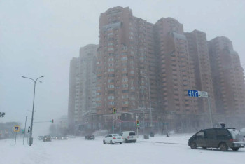 Фотография к новости: Метель, снег и гололёд: в 16 областях Казахстана объявлено штормовое предупреждение