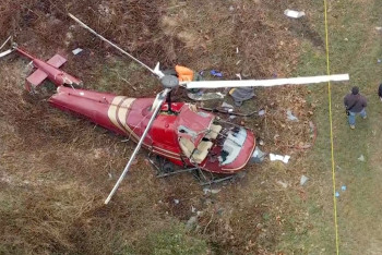 Фотография к новости: Два вертолета столкнулись в воздухе в США