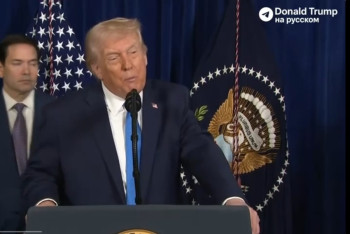 Фотография к новости: Трамп рассказал, как США за 47 секунд взорвали дверь бункера Мадуро