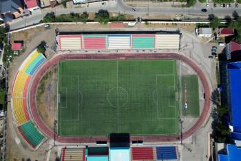 Фотография к новости: Стадион "Мунайшы" реконструируют в Атырауской области