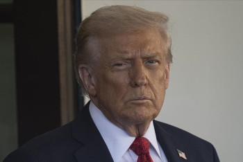 Фотография к новости: "Подозрительный предмет" заставил изменить маршрут Трампа