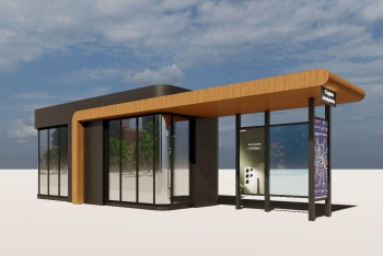 Фотография к новости: 26 тёплых остановок установили в Актобе в  2025 году