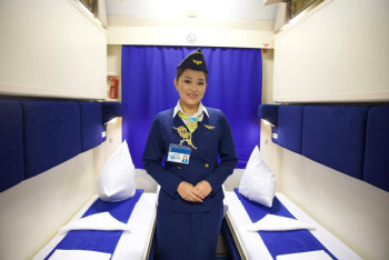 Фотография к новости: Сколько казахстанок воспользовались сервисом женских вагонов