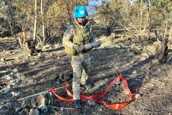 Фотография к новости: Казахстанские саперы обезвредили более 1200 взрывных устройств на Голанских высотах