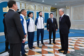 Фотография к новости: Токаев: Честь каждого спортсмена – авторитет всего народа