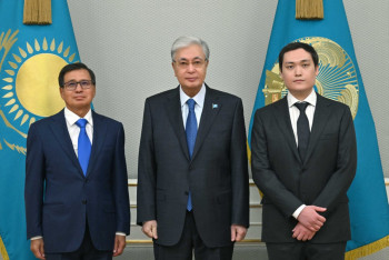 Фотография к новости: Токаев принял основателя AI-стартапа Higgsfield