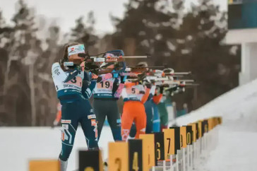 Фотография к новости: Женская сборная Казахстана осталась вне топ-60 на чемпионате Европы по биатлону