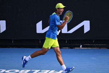 Фотография к новости: Впервые в истории казахстанский теннисист вышел в полуфинал Juniors Australian Open