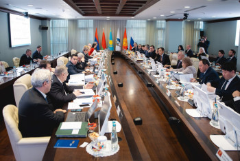 Фотография к новости: В Москве проходит первое в 2026 году заседание Совета Евразийской экономической комиссии