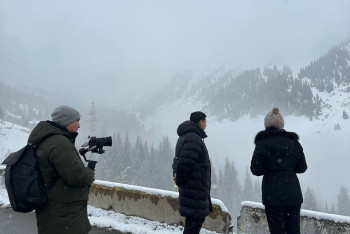 Фотография к новости: Euronews покажет передачу про алматинские горы