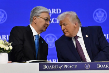 Фотография к новости: Сильный и дальновидный лидер – Токаев о Трампе