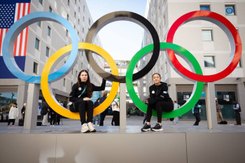 Фотография к новости: Зимняя Олимпиада-2026: первые кадры из олимпийской деревни