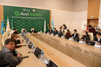 Фотография к новости: Молодежь "Ауыл" партиясы поддерживает Конституционную реформу